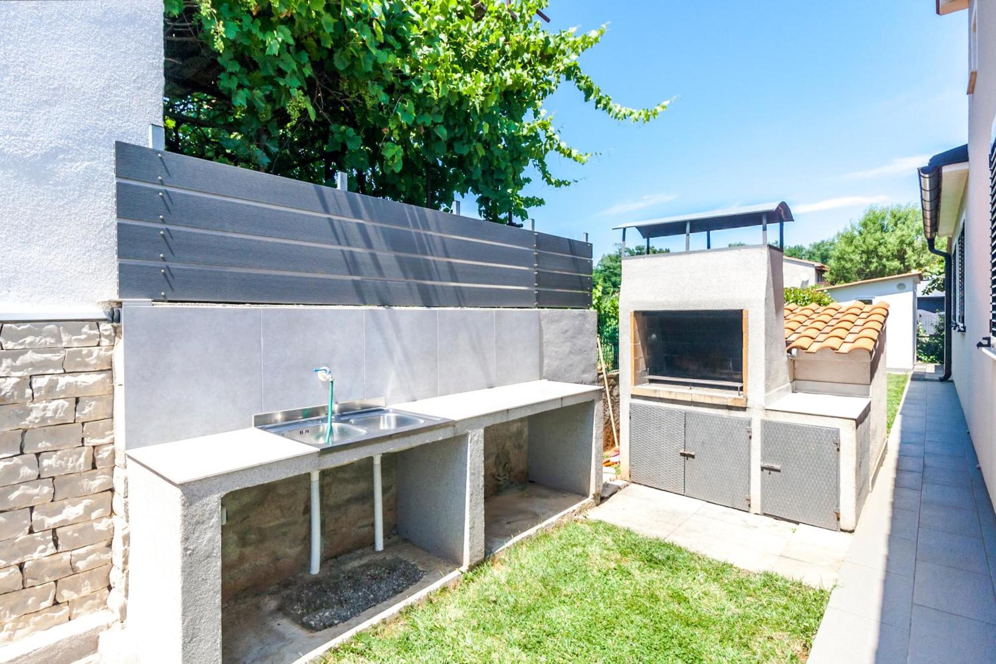 Villa Gortan - Pool House For 7 Guests Near Pula Istria - Ferienhaus Istrien Marcana Luaran gambar